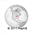 Outline Map of ZIP Codes Starting with 522