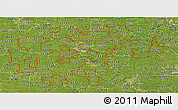 Satellite Panoramic Map of ZIP codes starting with 522