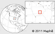 Blank Location Map of ZIP code 52553
