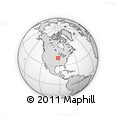 Outline Map of ZIP Code 52553