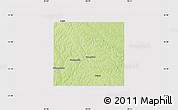 Physical Map of Adair County, cropped outside