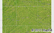 Satellite Map of Adair County