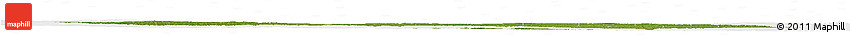 Satellite Horizon Map of Iowa, single color outside
