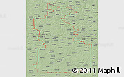 Savanna Style Panoramic Map of ZIP codes starting with 660
