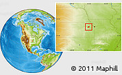 Physical Location Map of ZIP codes starting with 666