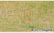Satellite 3D Map of ZIP code 66941