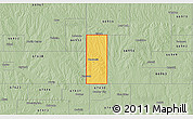 Savanna Style 3D Map of ZIP code 66941