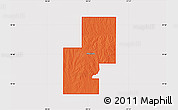 Political Map of ZIP code 66956, cropped outside