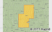 Savanna Style Map of ZIP code 66956