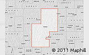 Silver Style Map of ZIP code 66956