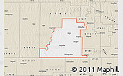 Classic Style Map of ZIP code 67601