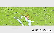 Physical Panoramic Map of ZIP code 42038