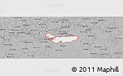 Gray Panoramic Map of ZIP code 42127