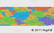 Political Panoramic Map of ZIP code 42130