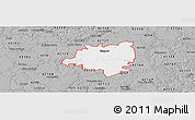 Gray Panoramic Map of ZIP code 42141