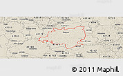 Shaded Relief Panoramic Map of ZIP code 42141