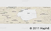 Classic Style Panoramic Map of Barren County