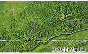 Satellite 3D Map of Bell County