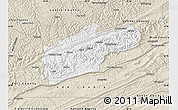 Classic Style Map of Harlan County
