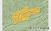 Savanna Style Map of Harlan County