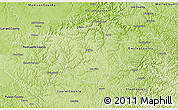 Physical 3D Map of Jackson County