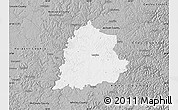 Gray Map of Laurel County