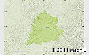 Physical Map of Laurel County, lighten