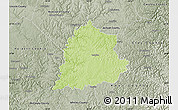 Physical Map of Laurel County, semi-desaturated