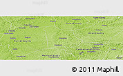 Physical Panoramic Map of Metcalfe County