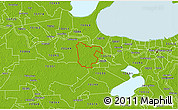 Physical 3D Map of ZIP code 70057