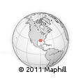 Outline Map of ZIP Code 70057