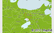 Physical Map of ZIP code 70094