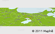 Physical Panoramic Map of ZIP code 70094