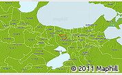 Physical 3D Map of ZIP code 70123