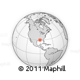 Outline Map of ZIP Code 70123