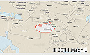 Classic Style 3D Map of ZIP code 70360