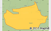 Savanna Style Simple Map of ZIP code 70360