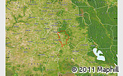 Satellite Map of ZIP code 70518