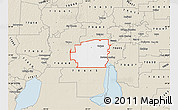 Classic Style Map of ZIP code 70665