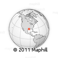 Outline Map of ZIP Code 70665