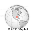 Outline Map of ZIP Code 70764