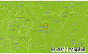 Physical 3D Map of ZIP code 71201