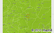 Physical Map of ZIP code 71201