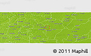 Physical Panoramic Map of ZIP code 71201