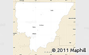 Classic Style Simple Map of Morehouse Parish