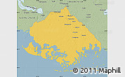 Savanna Style Map of Terrebonne Parish