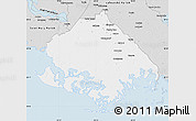 Silver Style Map of Terrebonne Parish