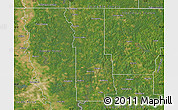 Satellite Map of Webster Parish