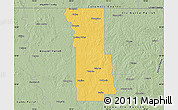 Savanna Style Map of Webster Parish