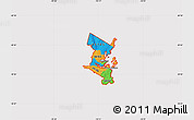 Political Map of ZIP codes starting with 041, cropped outside